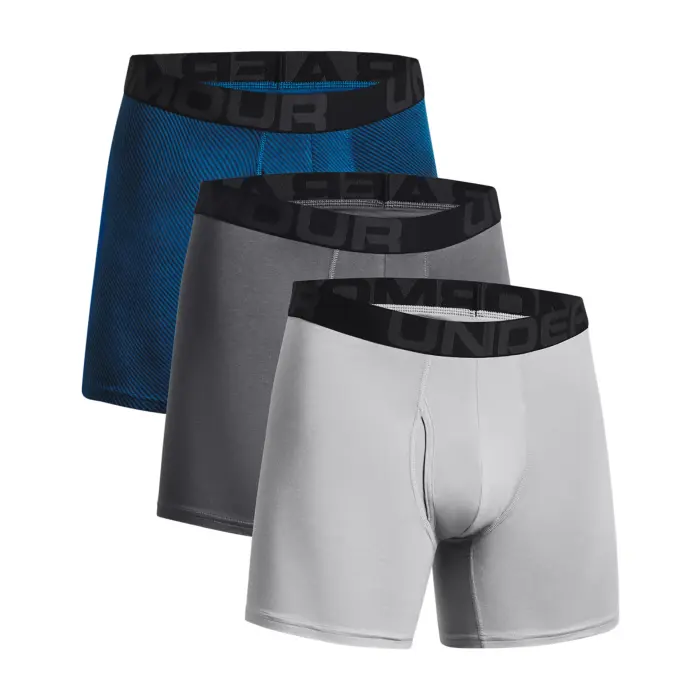 Charged Cotton 6'' Boxerjock - 3-Pack