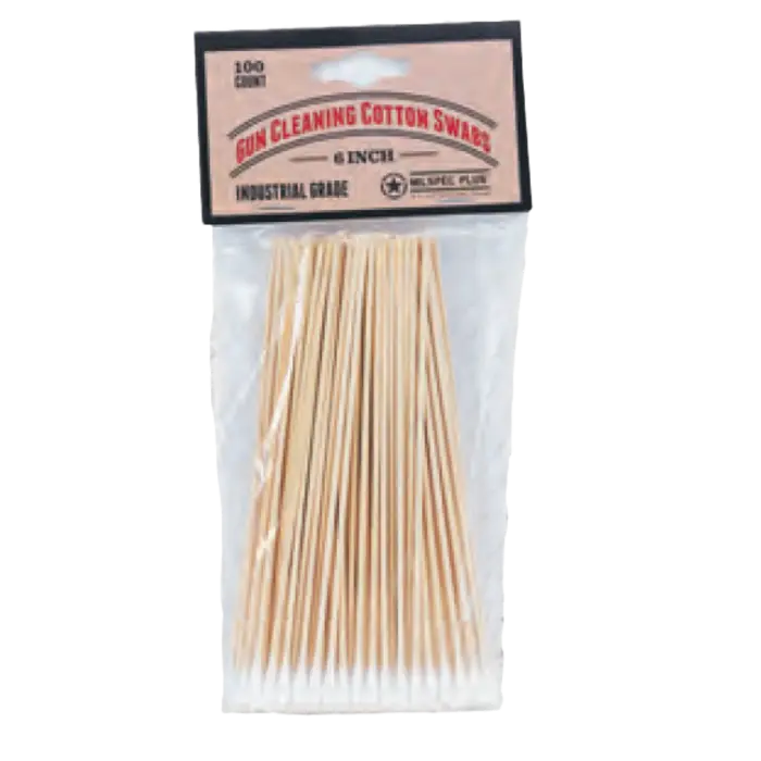 Industrial Cotton Tip Swabs, 100-Pack