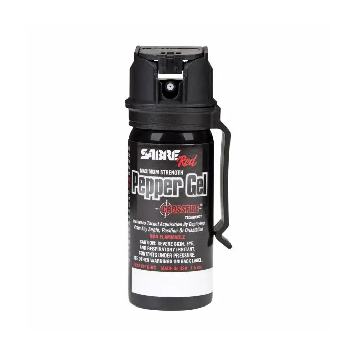 Crossfire Pepper Gel w/ Belt Clip