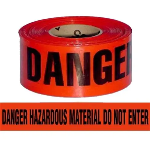 [TAPE-DANGER] Barricade Tape RED Danger