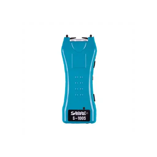 [SBR-S-1005-TQ] SABRE Dual Capacitor Stun Gun with LED Flashlight