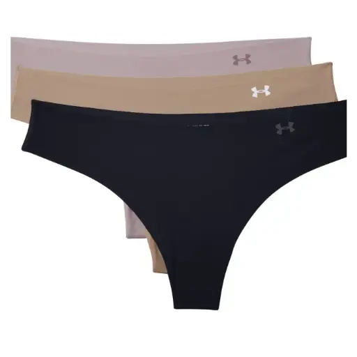 Women's UA Pure Stretch Thong 3-Pack